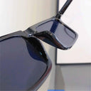Men's Retro Square Windproof Sunglasses with UV Protection