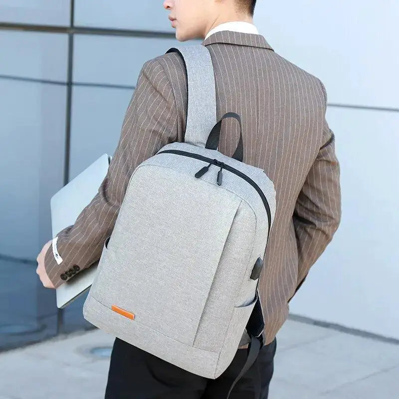 Lightweight USB Charging Schoolbag Backpack For Travel