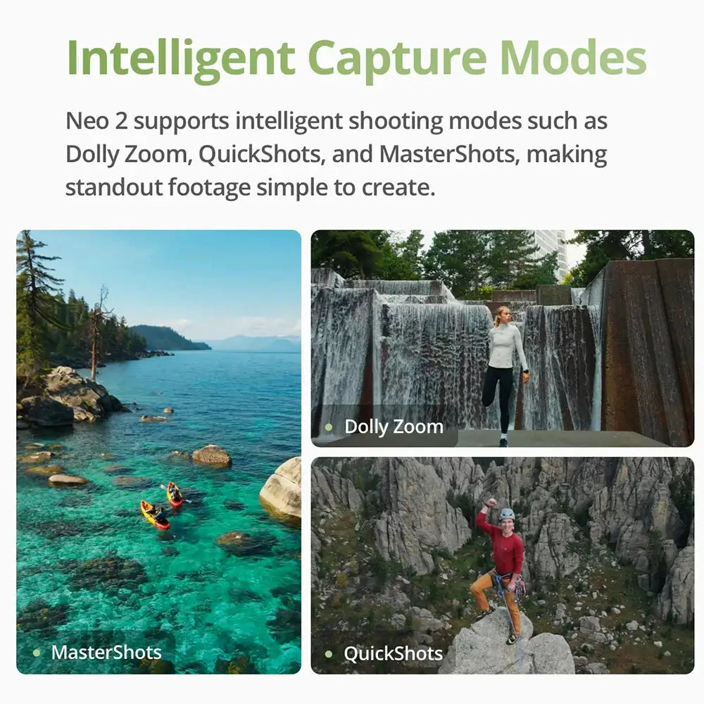DJI Neo 2 Drones with a Camera - 151g Lightweight UAV, Drone 4K Professional 100FPS Camera, Palm Takeoff & Gesture Control, ActiveTrack for Cycling, Omnidirectional Obstacle Avoidance
