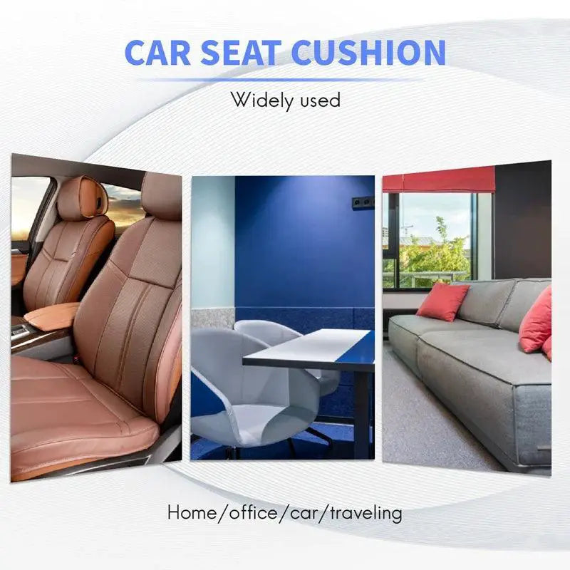 Cooling Gel Memory Foam Car Seat Cushion For Pain Relief