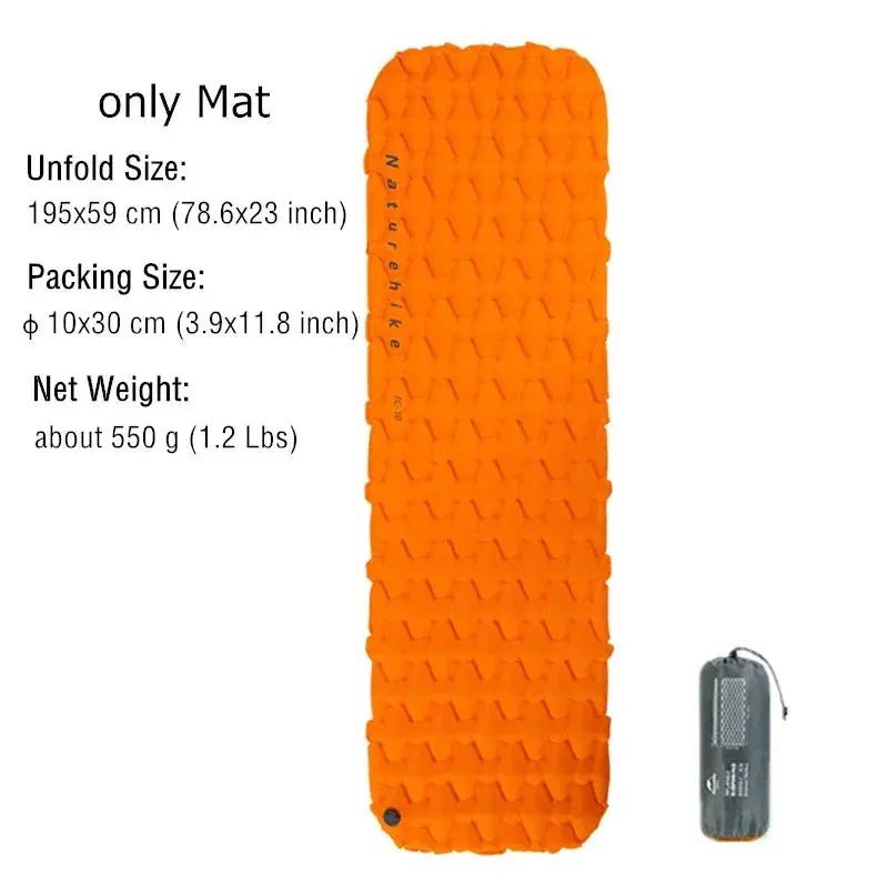 Ultralight Camping Air Mattress Waterproof Cushion Pad