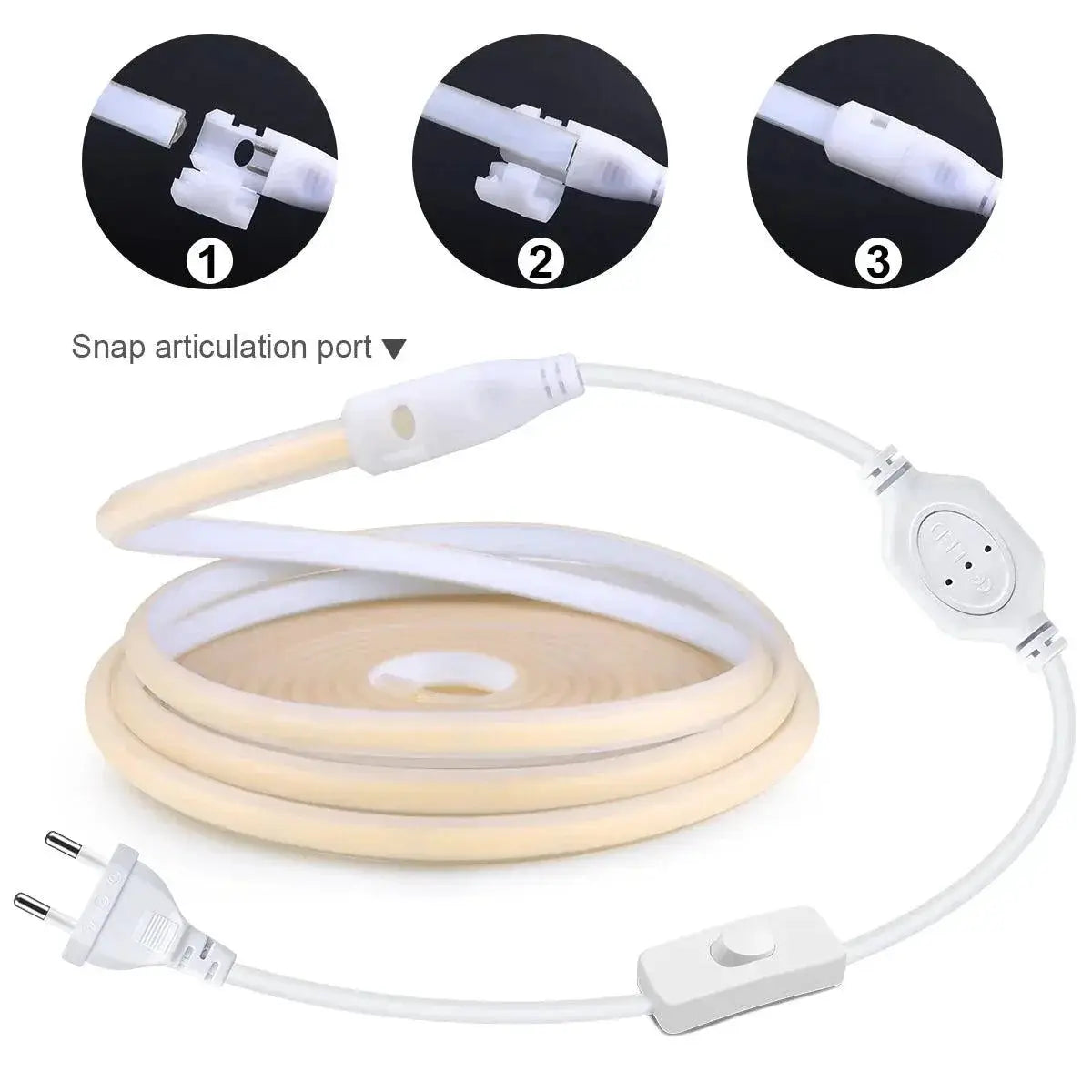 COB LED Strip Lights High CRI Waterproof Tape For Decor RA90