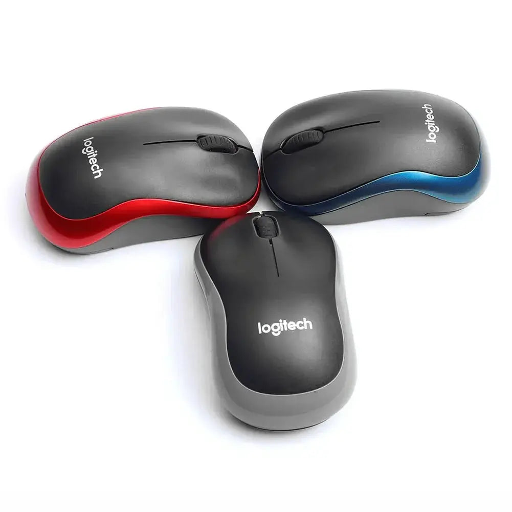 Logitech M185 Wireless Mouse 2.4GHz USB 1000DPI Ergonomic