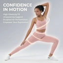 Womens Naked Feeling Set - Breathable Seamless Wear