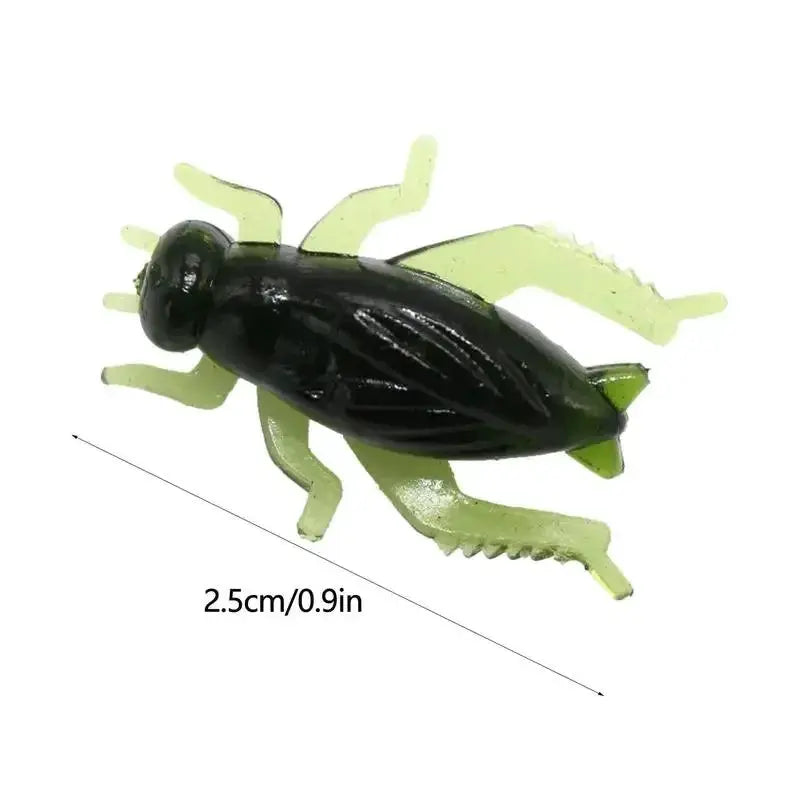 Cricket Bait Set 10Pc Artificial Fishing Lures Realistic