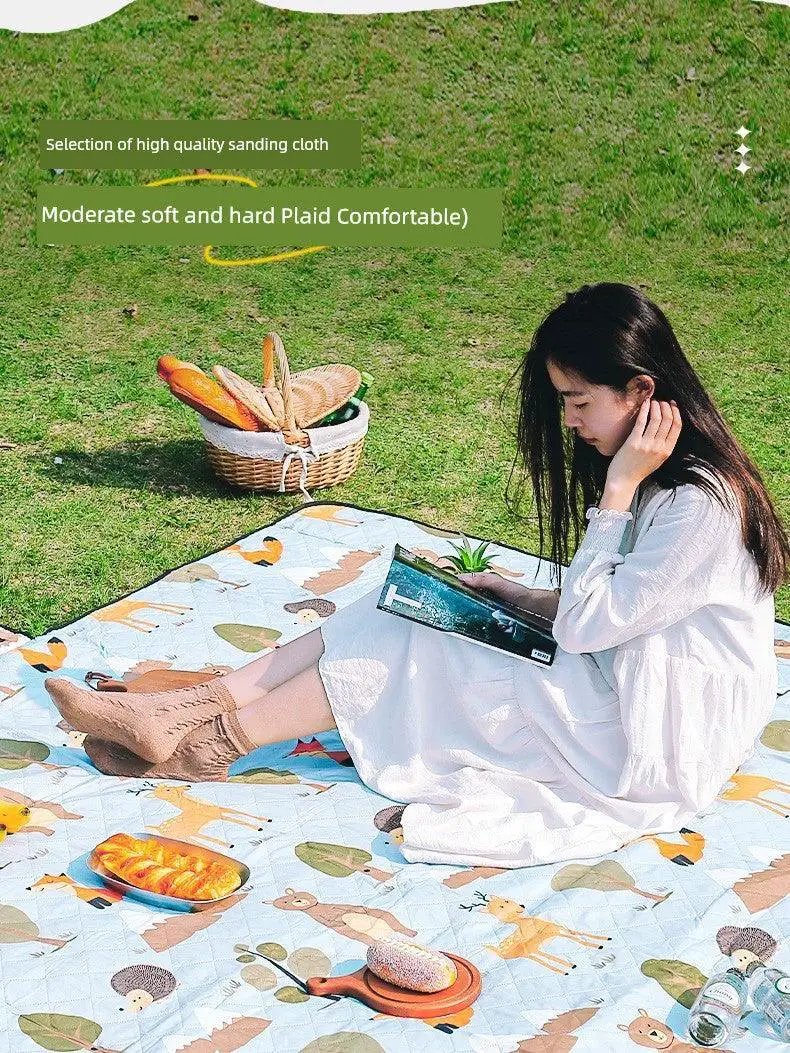 Waterproof Outdoor Picnic Blanket Thickened Portable Mat