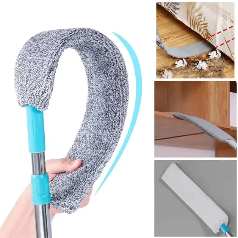 Telescopic Long Handle Mop Dust Brush Detachable Duster