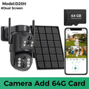 Solar Powered Outdoor Camera for Home