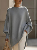 Thick Drop Shoulder Crewneck Sweater