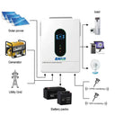 12KW Hybrid Solar Inverter 48V Pure Sine Wave