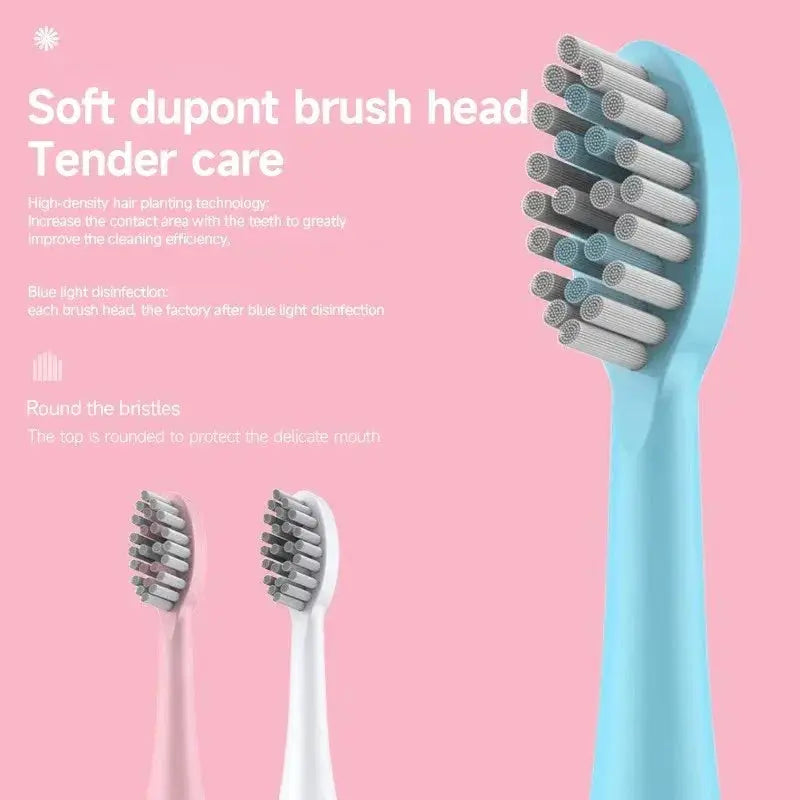 Portable Electric Toothbrush For Adults Soft DuPont Bristles - OurLum.com