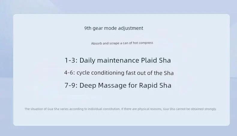 Electric Intelligent Breathing Cupping Gua Sha Massager