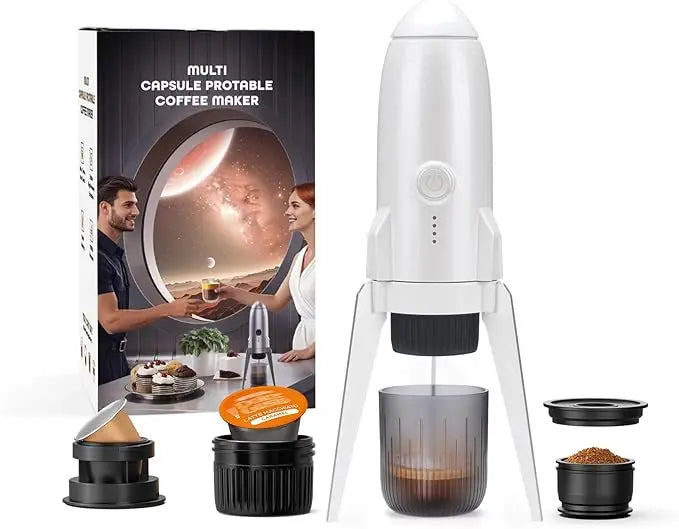 Portable Travel Electric Capsule Coffee Maker Espresso Pot — product view 8