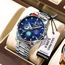 Luminous Chronograph Watch for Men Daily