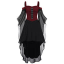 Medieval Corset Flare Sleeve Dress