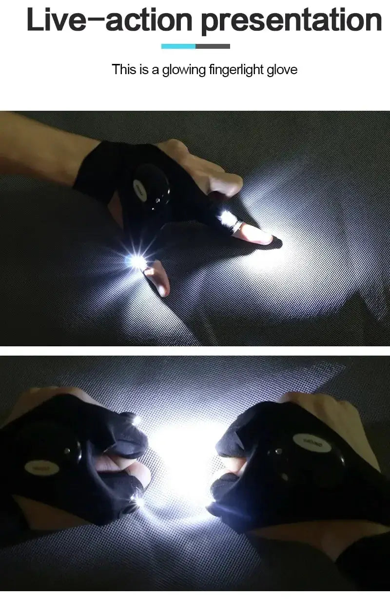 Illuminated Gloves for Night Fishing — product view 17
