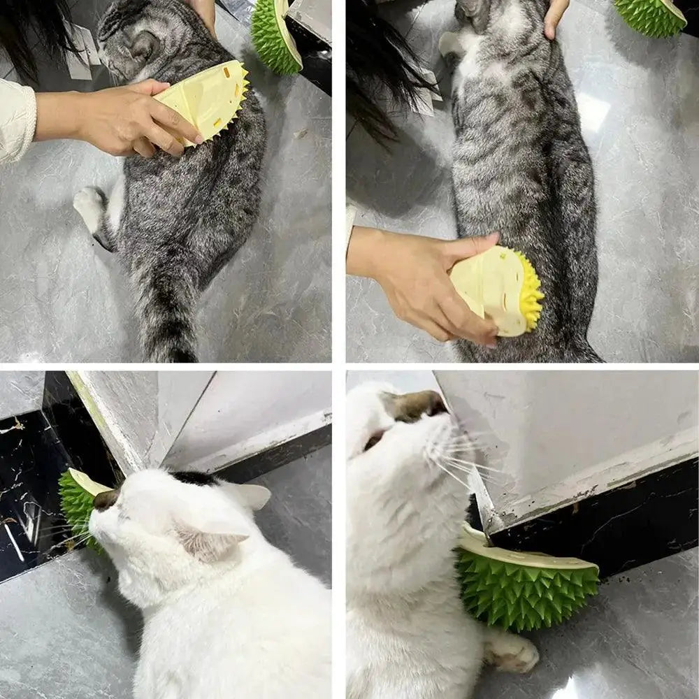 Cat Scratcher Massager Grooming Brush for Cats and Dogs