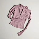 Slim Fit Sports Jacket Stand Collar Breathable