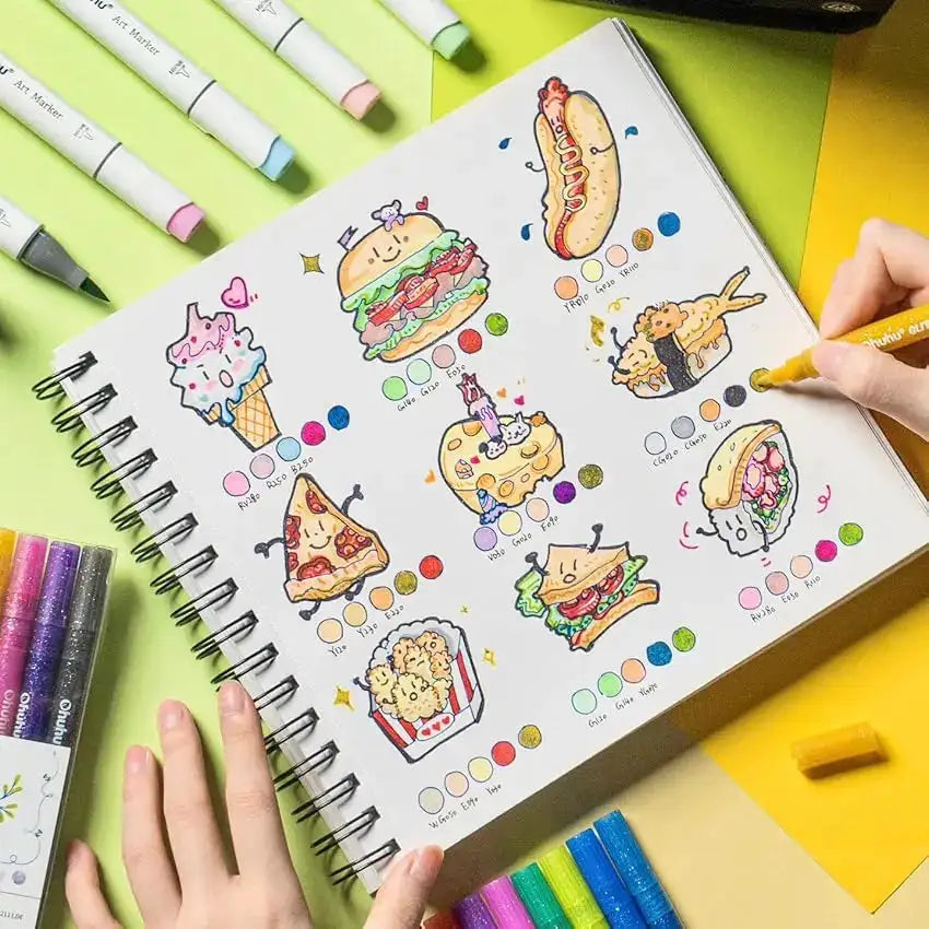 Ohuhu Honolulu Sketching Markers — product view 2
