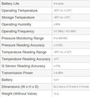 TPMS Sensor for Cars with Broad Coverage