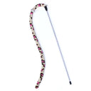 Feather Cat Teaser Wand: Interactive Caterpillar Toy for Cats