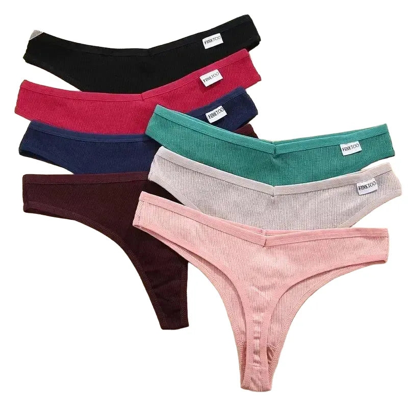 Soft Cotton Thong Set for Women — product view 1