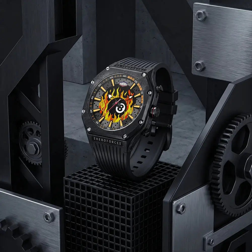 Dual Display Men Led Silicone Watch — product image 1