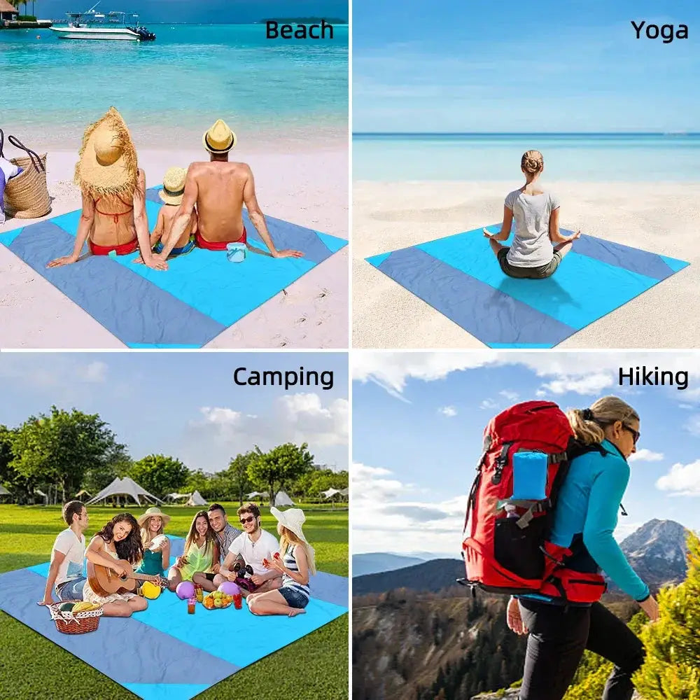 Portable Waterproof Beach Camping Blanket Folding Picnic Mat