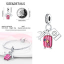 Charm Sterling Silver Luminous Firefly