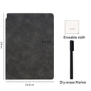 1 Pcs Reusable Whiteboard Notebook Set With Whiteboard Pen