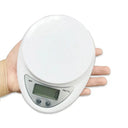 5kg Digital Kitchen Scale - With Lid And Tray