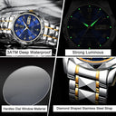 Men's Luxury Stainless Steel Quartz Watch Design for Men