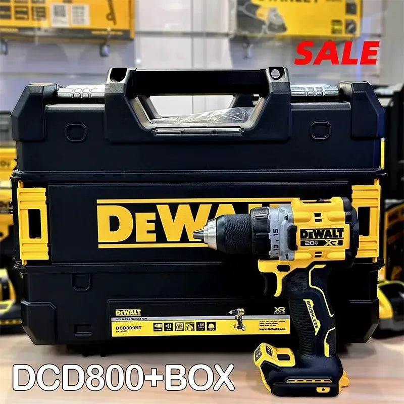 DCD800 20V Cordless Brushless Drill Compact Power Tool