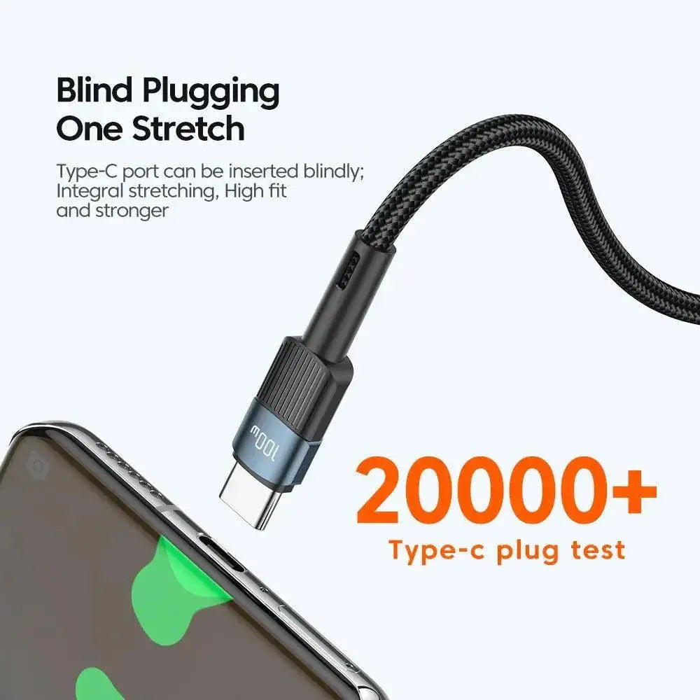 Essager USB C PD Fast Charging Cable 3M Data Transfer