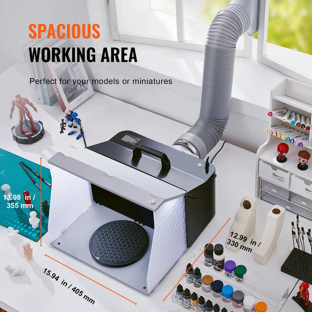 Portable Hobby Airbrush Spray Booth — product image 6