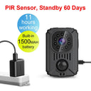 MD31 Mini PIR Video Body Camera 1080P Motion Activated Nanny Cam