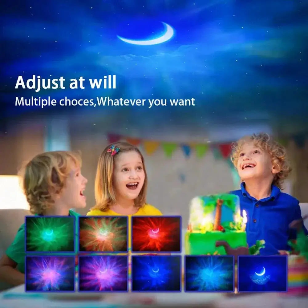 Astronaut Galaxy Star Projector Night Light Soothing Decor