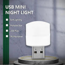 Mini USB LED Night Light Colorful Lighting Options USB Ports