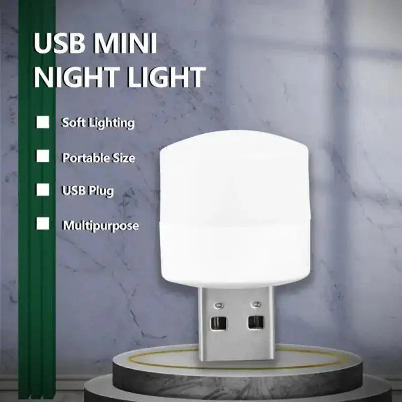 Mini USB LED Night Light With Colorful USB Lighting Options