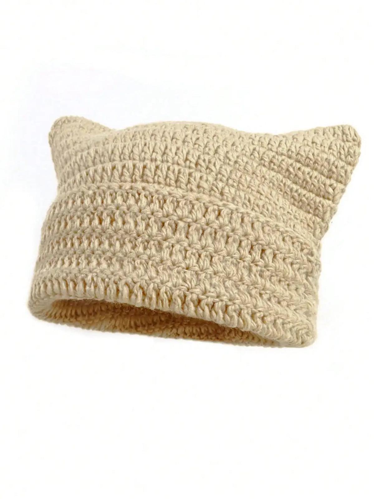 Y2K Striped Knit Winter Hat