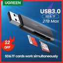 UGREEN USB 3.0 Card Reader High-Speed Data Transfer Solution
