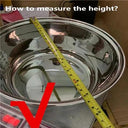 Rice Cooker Pot Replacement 304 Stainless Steel Non-Stick 5L