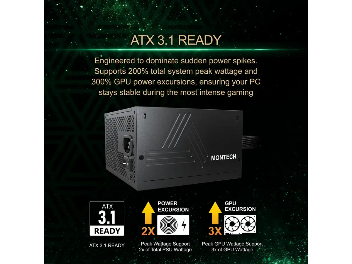Montech Beta Power Supply — product view 3
