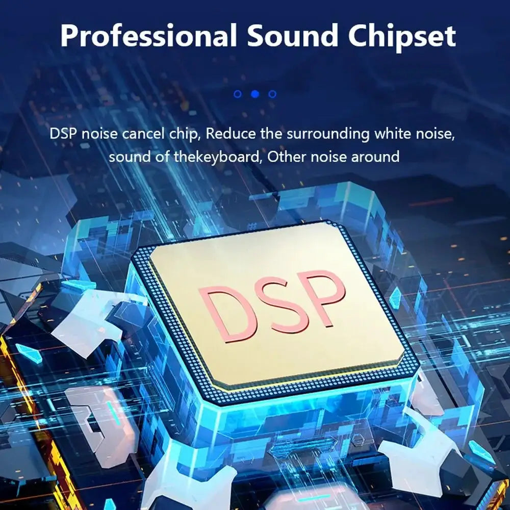 Zealsound Podcast Microphone Sound Card Kit Bundle