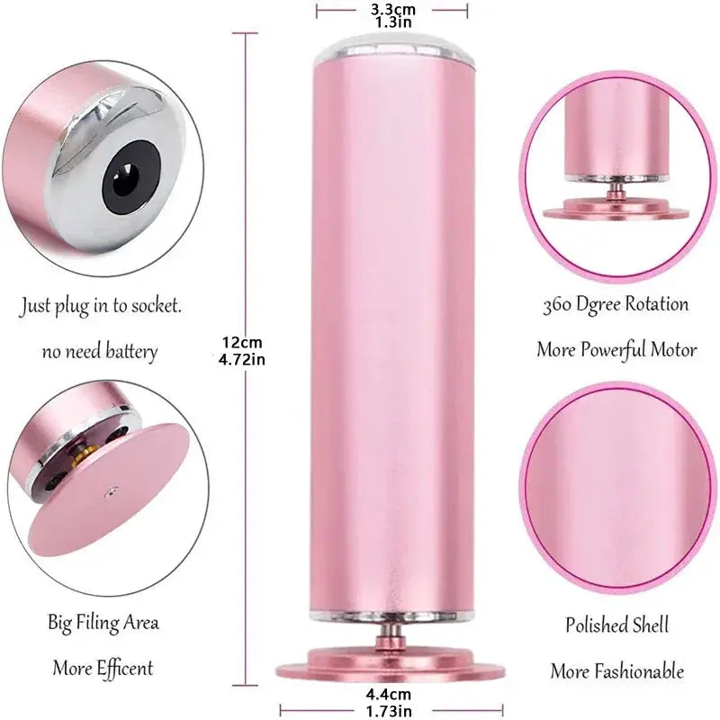 Electronic Foot File Pedicure Sander Callus Remover
