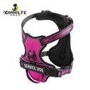 Reflective Nylon Dog Harness Vest Personalized Leash Secure