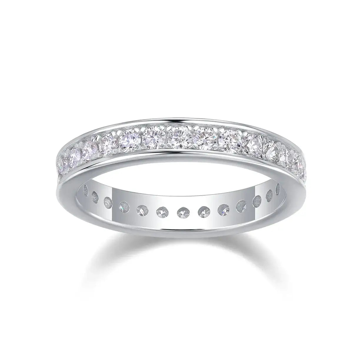 Luxury Moissanite Sterling Silver Ring — product image 6