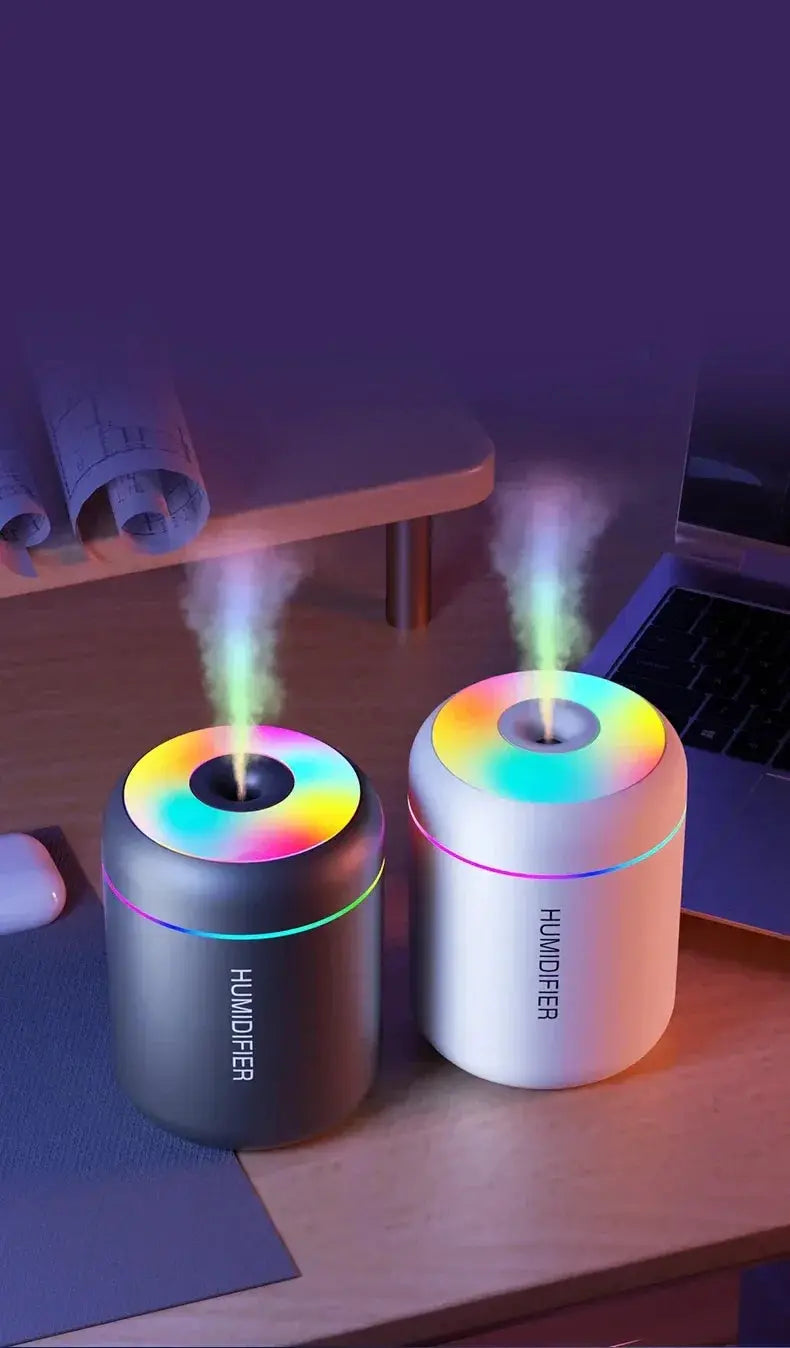180ML Portable USB Aroma Humidifier With LED Lights