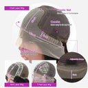 Brazilian 13x4 Transparent Curly Lace Front Human Hair Wig