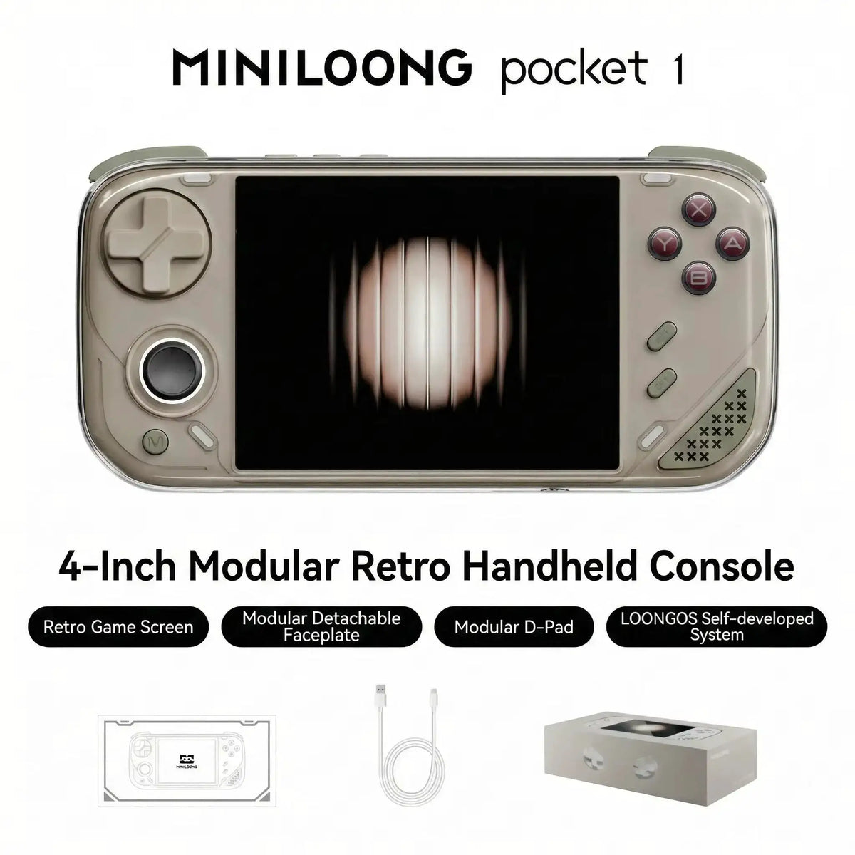 MiniLoong Pocket Retro Gaming Player — product view 7